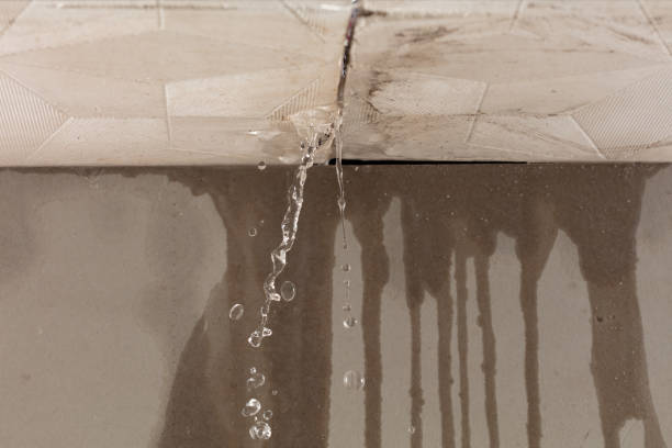 Professional Burst Pipe Cleanup technician working in Midland, TX